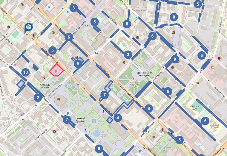 Где припарковаться в День города?