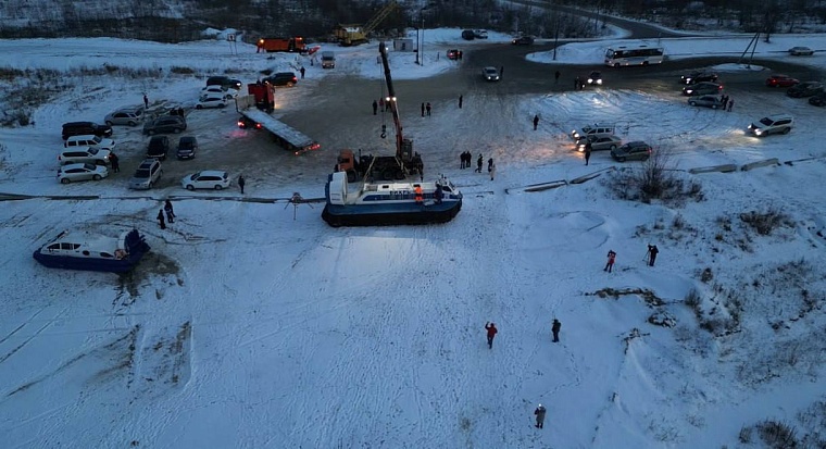 Александр Моор распорядился выделить деньги Тобольску на собственную воздушную подушку для переправы через Иртыш