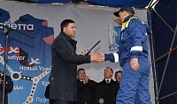Владимир Якушев принял участие в открытии нового моста на Ямале