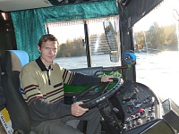 Корреспондент «Вслух.ру» побывал в шкуре водителя автобуса