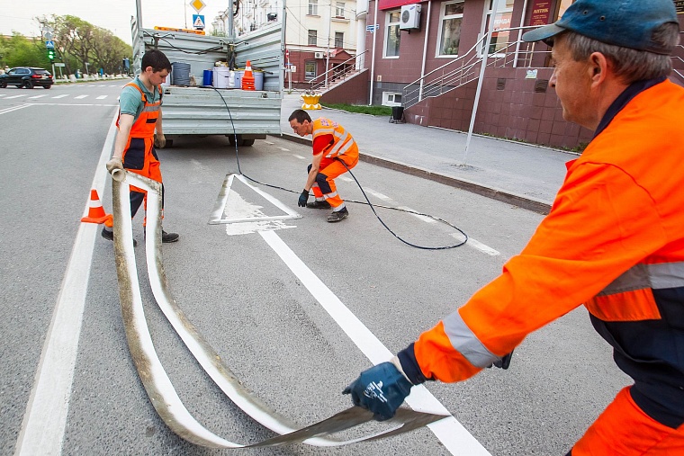 Я рисую на асфальте…