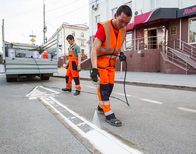 Я рисую на асфальте…