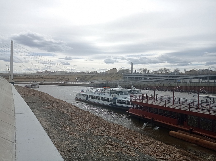 Навигацию по Туре откроют в конце апреля