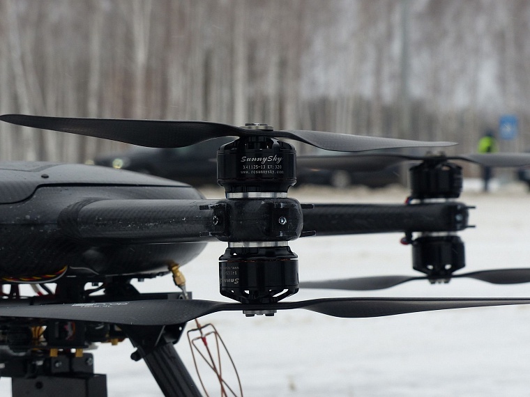 На вооружение тюменской ГИБДД поступил беспилотник с тепловизором