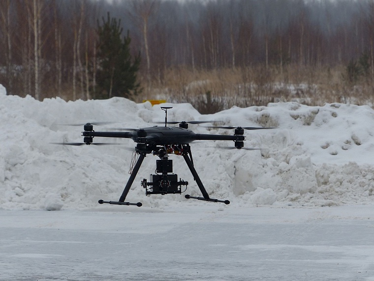 На вооружение тюменской ГИБДД поступил беспилотник с тепловизором