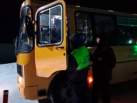 На тюменской трассе пройдет сплошная проверка водителей автобусов