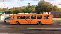В Оренбурге троллейбусы выработали ресурс и на грани полной остановки