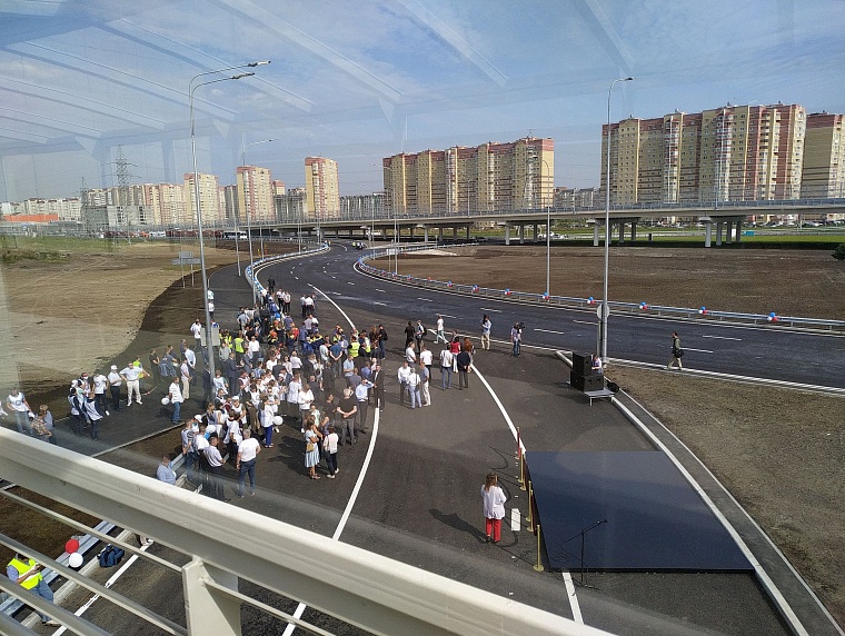 В Тюмени открыли кольцевую автодорогу ТКАД