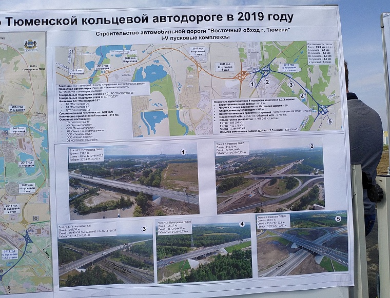 В Тюмени открыли кольцевую автодорогу ТКАД