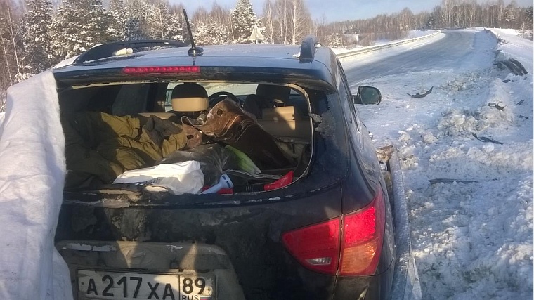 Бордюр проткнул автомобиль и смертельно ранил пассажирку