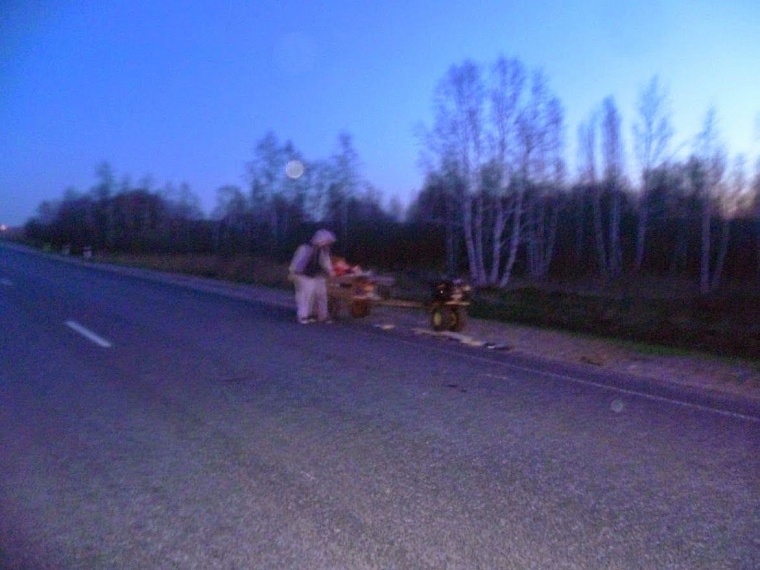 У тобольского кремля водитель погиб, влетев в опору освещения