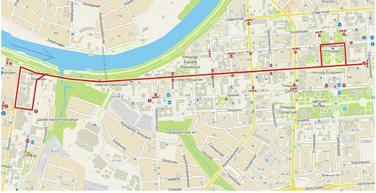 В центре Тюмени десятки автобусов изменят маршрут 31 июля: схемы