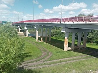 В 2023 году отремонтируют мост через реку Ишим