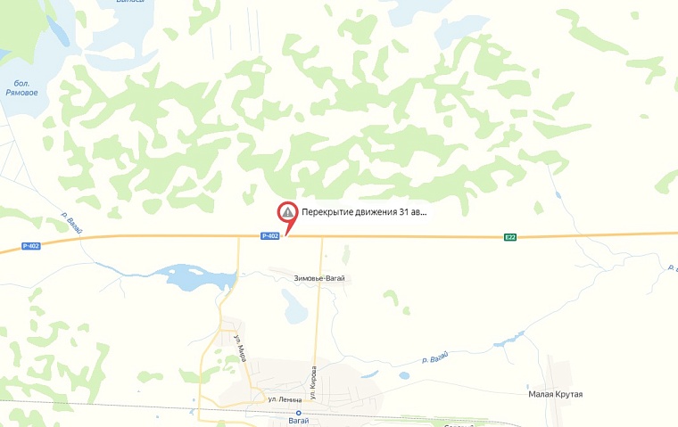 В ночь на 31 августа на 20 минут перекроют автомагистраль Тюмень - Омск в Омутинском районе