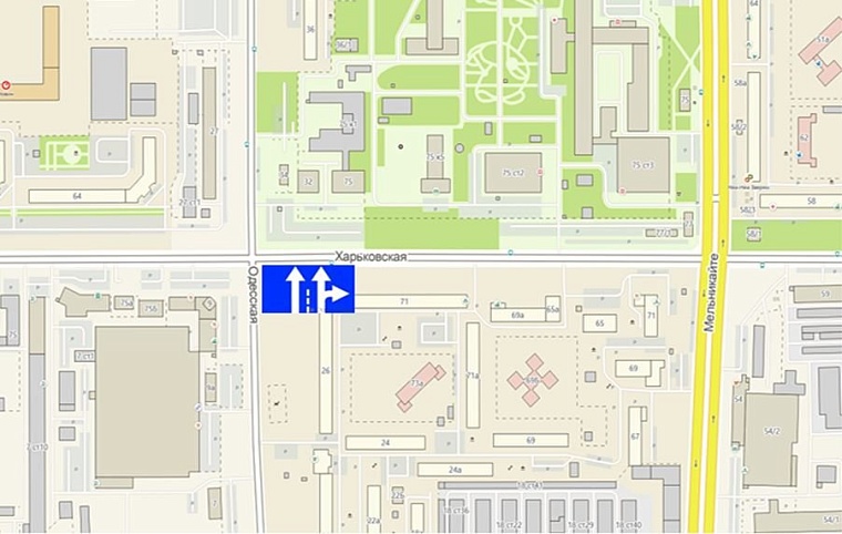В Тюмени вводят запрет на левый поворот с ул. Одесской на Харьковскую