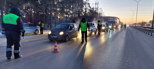 Все трезвые: сплошная проверка ГИБДД в Тюмени не выявила пьяных водителей