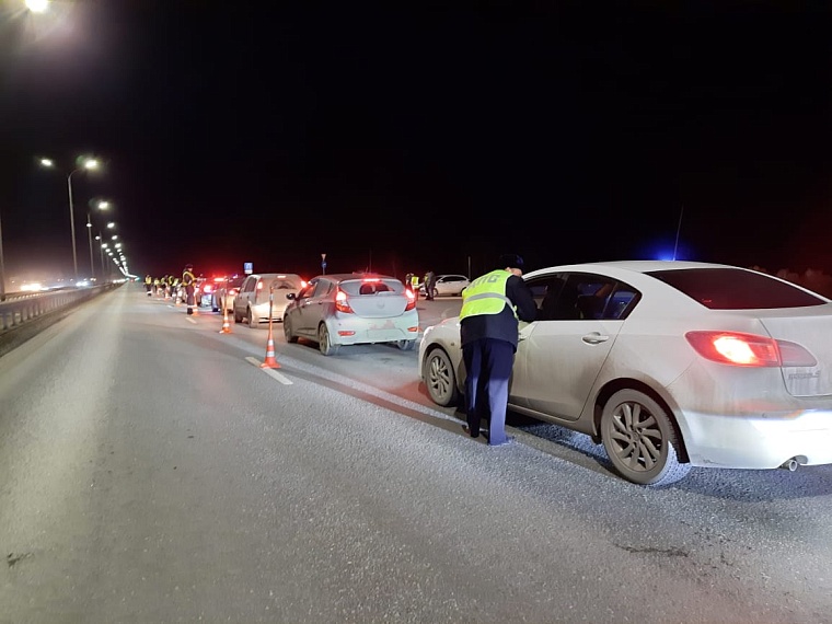 Пьяные и без прав: итоги сплошной проверки под Тюменью