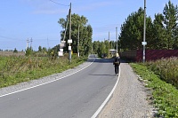 В Тюменском районе починили дороги по новому ГОСТу
