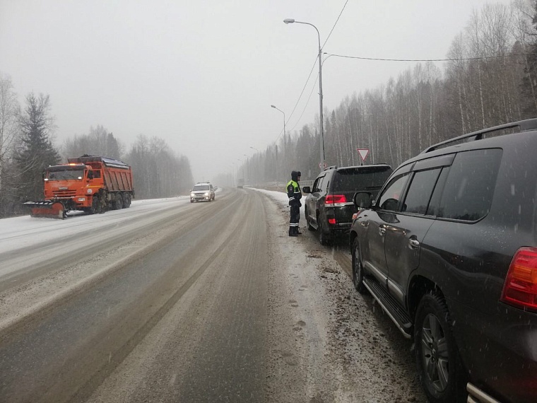В Уватском районе уже выпал снег