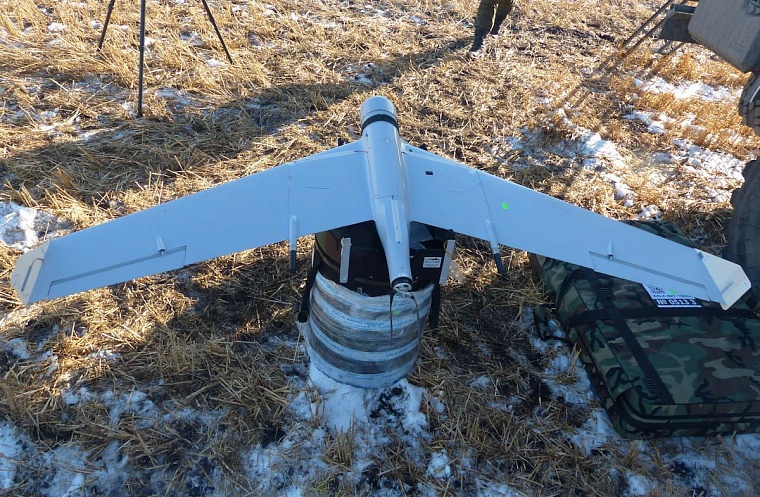 За обгон нарушителей ловит самолет-беспилотник