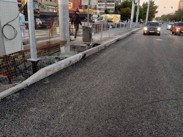 Улицу Пермякова в Тюмени открыли после реконструкции теплосети