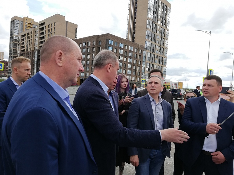 Рядом с новой дорогой в Тюменской слободе может появиться зеленый уголок