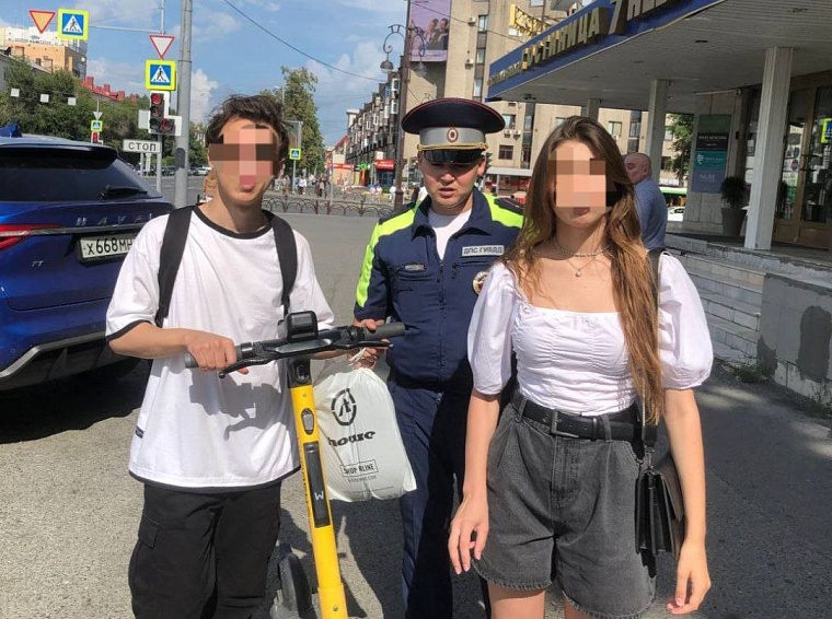 В Тюмени штрафуют велосипедистов и электросамокатчиков за нарушения