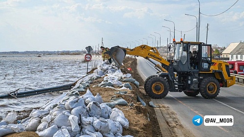 Губернатор Александр Моор оценил ситуацию на участке трассы Р-420 возле села Абатское