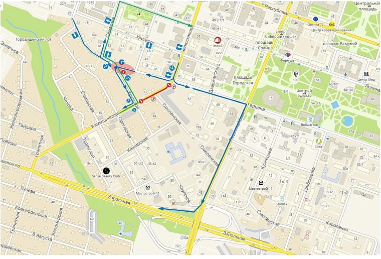 Из-за сноса самостроя в Тюмени перекроют улицу Камышинскую