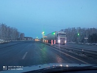 Открыто движение по новой полосе с 42 по 74 километр трассы Тюмень - Омск в Ялуторовском районе