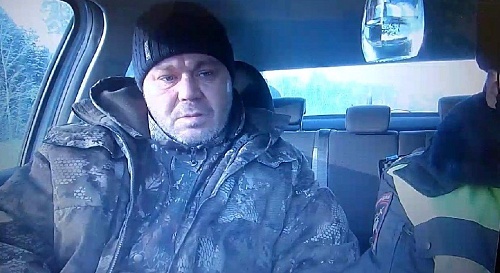 Вчера бухал - признался пьяный водитель фуры сотрудникам ГИБДД