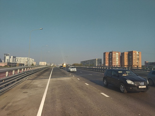 В Тюмени на Червишевской развязке полностью открыто движение