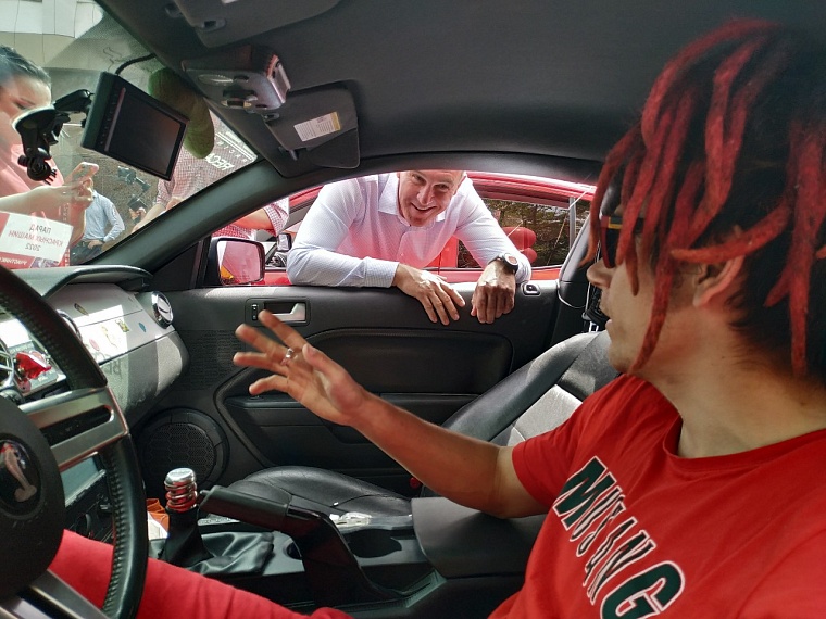 Легендарный Ford Mustang можно увидеть в Тюмени на "Параде красных машин"