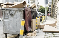 В Салехарде хотят запретить парковку возле мусорных контейнеров