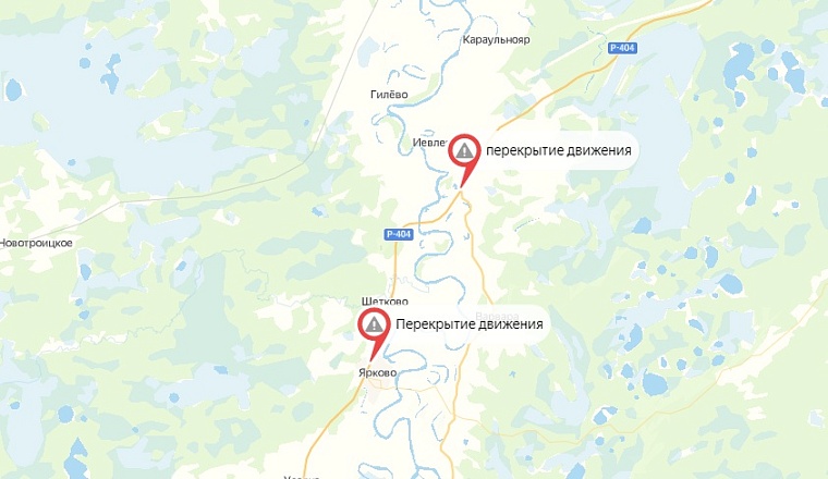 Трассу Тюмень - Ханты-Мансийск перекроют дважды за ночь 11 ноября