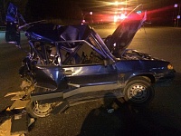 В столкновении «КамАЗа» и «Лады» на объездной погиб 25-летний водитель легковушки