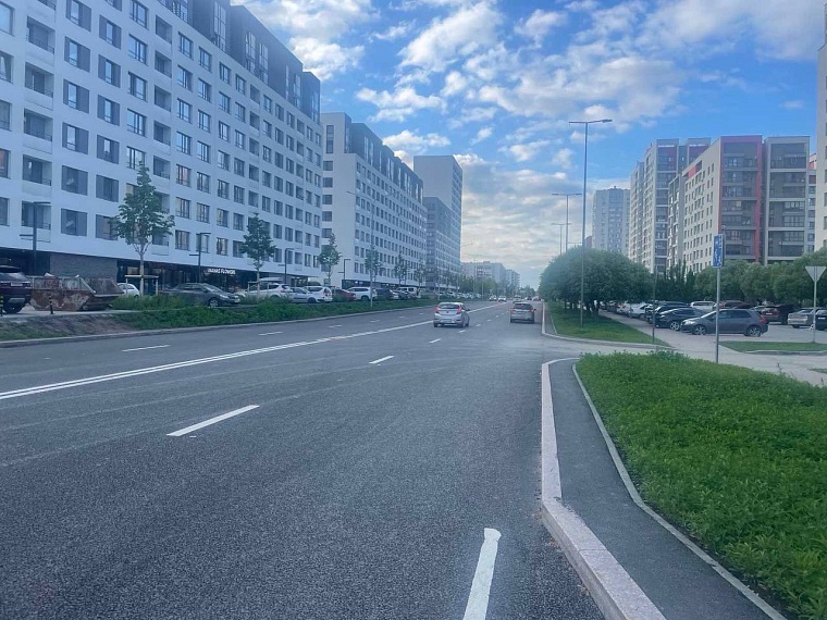 В Тюмени открыли движение на новой дороге по улице Газовиков