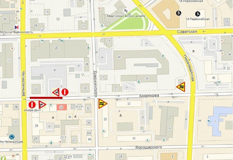 В историческом центре Тюмени 18 июля перекроют участки дорог: схемы