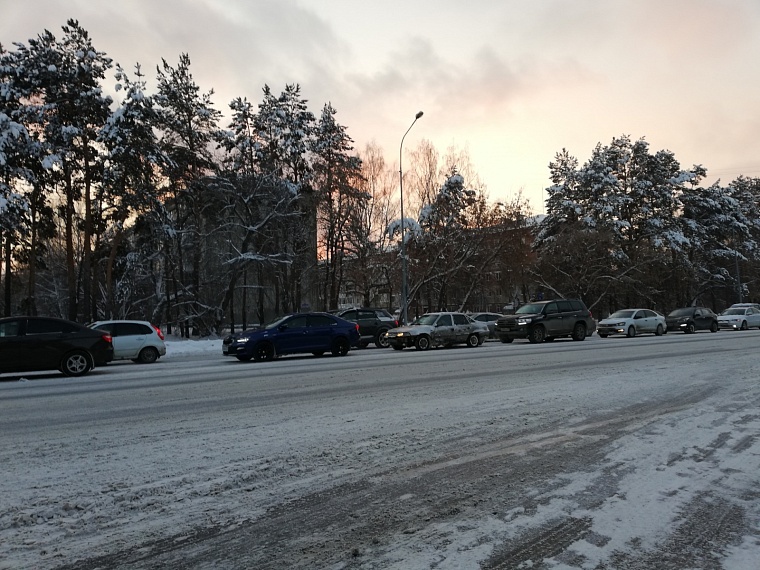 Дорога в районе Гилевской рощи будет закрыта до конца января