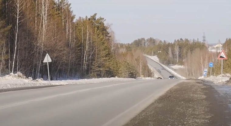 Дорожные ловушки: на Ирбитском тракте обгон разрешен в слепой зоне