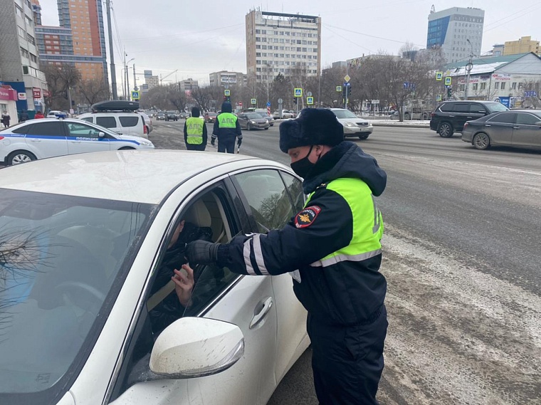 ГИБДД дежурит на дорогах Центрального округа Тюмени