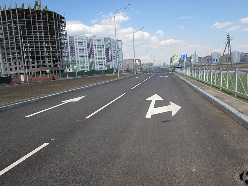 В районе Ново-Патрушево открыта новая дорога