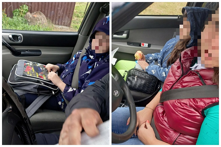 В Тюменской области водителей штрафуют за неправильную перевозку детей