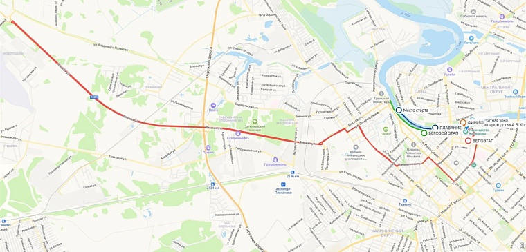 На время проведения фестиваля в Тюмени перекроют движение на 11 улицах