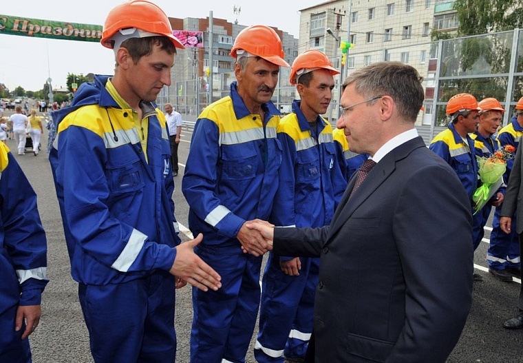 В Ишиме запущен путепровод через Транссибирскую магистраль