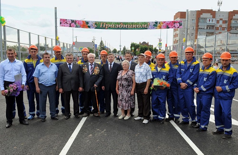 В Ишиме запущен путепровод через Транссибирскую магистраль