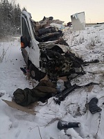 На трассе Тюмень – Ханты-Мансийск в лобовом ДТП погиб водитель «Форда»