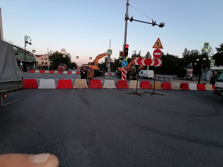 В ГИБДД напомнили о перекрытии ул. Республики в Тюмени