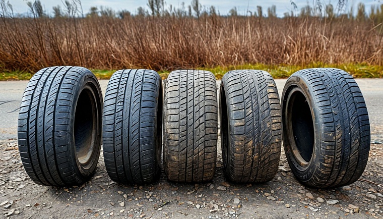 В мусорку нельзя: куда сдать старые шины в Тюмени