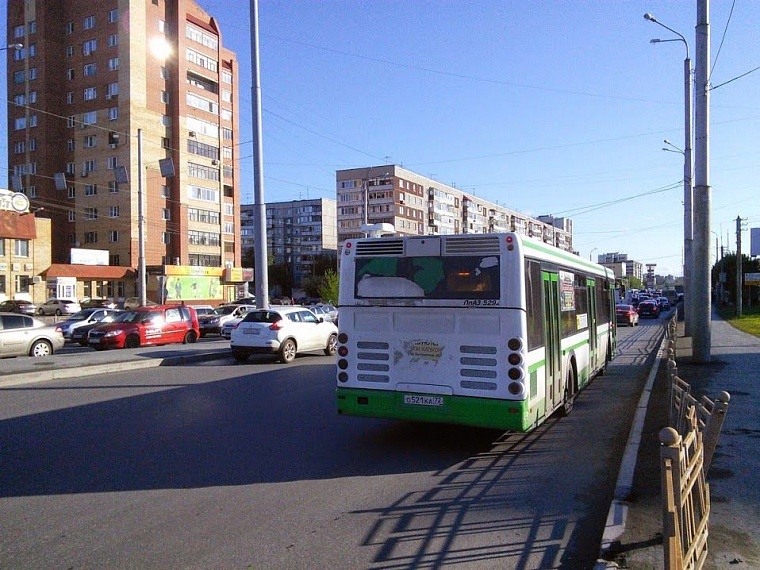 Общественный транспорт на Пермякова и Широтной хотят запустить по выделенным полосам